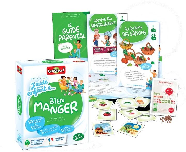 Bioviva Editions J'aide mon enfant à ... Bien manger