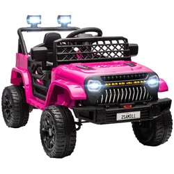 AIYAPLAY Kinder Elektroauto 12V Kinderauto Elektrisch mit 2,4 GHz Fernbedienung 2 Motor