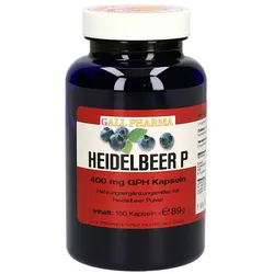 Heidelbeer P 400 mg Kapseln 180 St