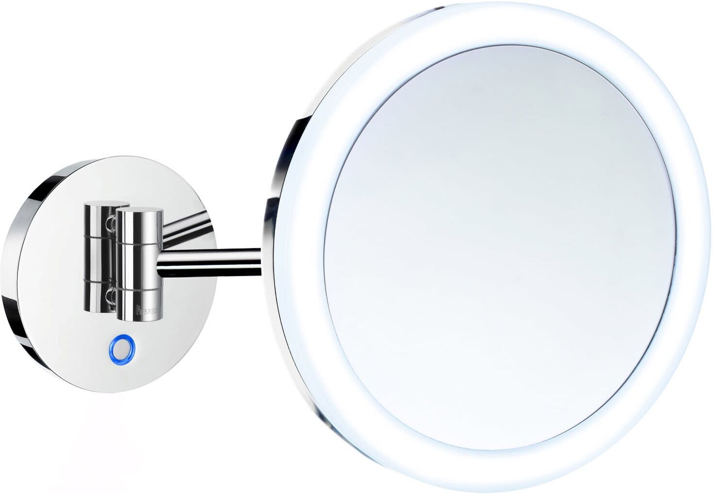 Smedbo Outline Kosmetikspiegel mit LED-Beleuchtung, batteriebetrieben