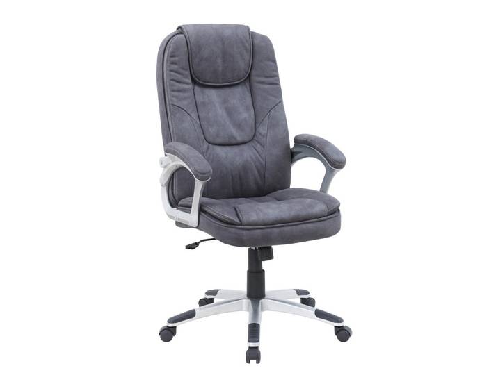 Xora Chefsessel, Grau, Metall, Kunststoff, Textil, Drehkreuz, 62x115-125x71 cm, Büromöbel, Bürostühle, Chefsessel