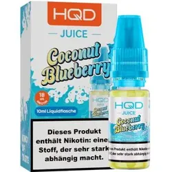 HQD Juice Coconut Blueberry NicSalt Liquid