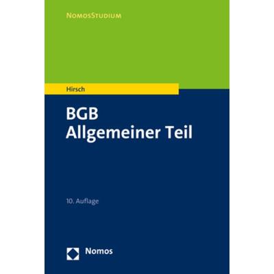 BGB, Taschenbuch von Christoph Hirsch, Nomos, 978-3-8487-4708-5