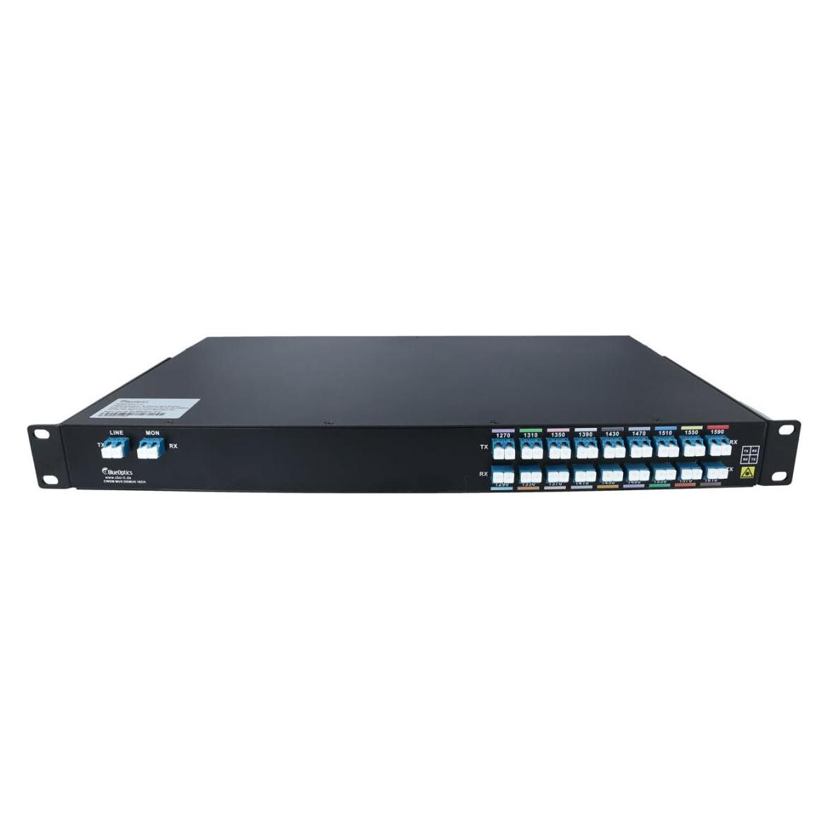 BlueOptics CWDM Multiplexer Racklösung, 18-Kanal, Singlemode, 1HE LC/UPC LC/UPC (45090741)
