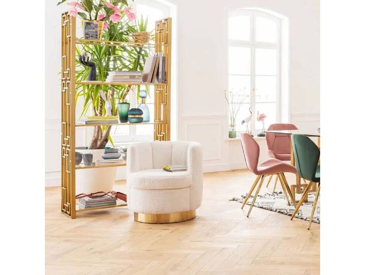 Fauteuil ROTATIF Boudoir Blanc