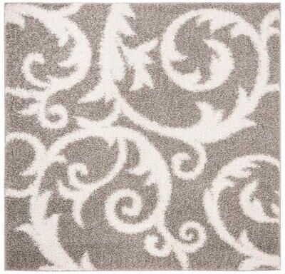 SAFAVIEH New York Shag Grozda Scroll Rug