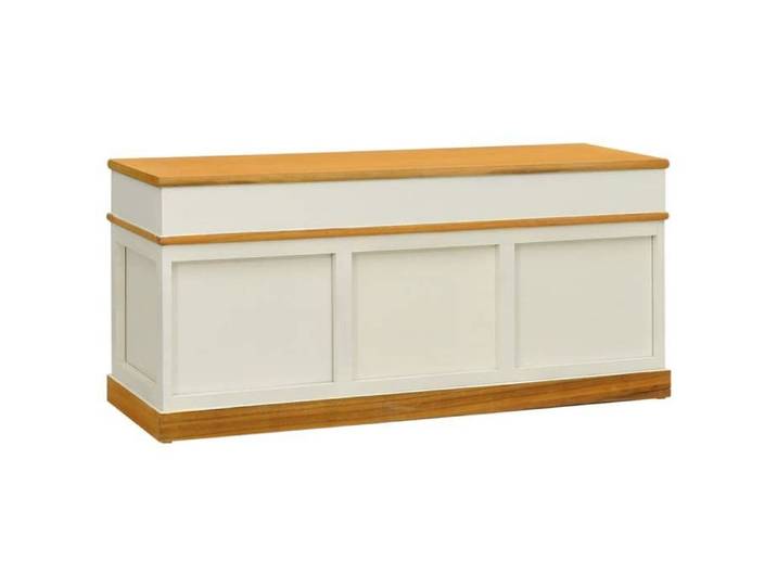 Black Friday  Banc long de rangement - JILL - Meuble d'entrée - à chaussures - 100x35x45 cm - BB564