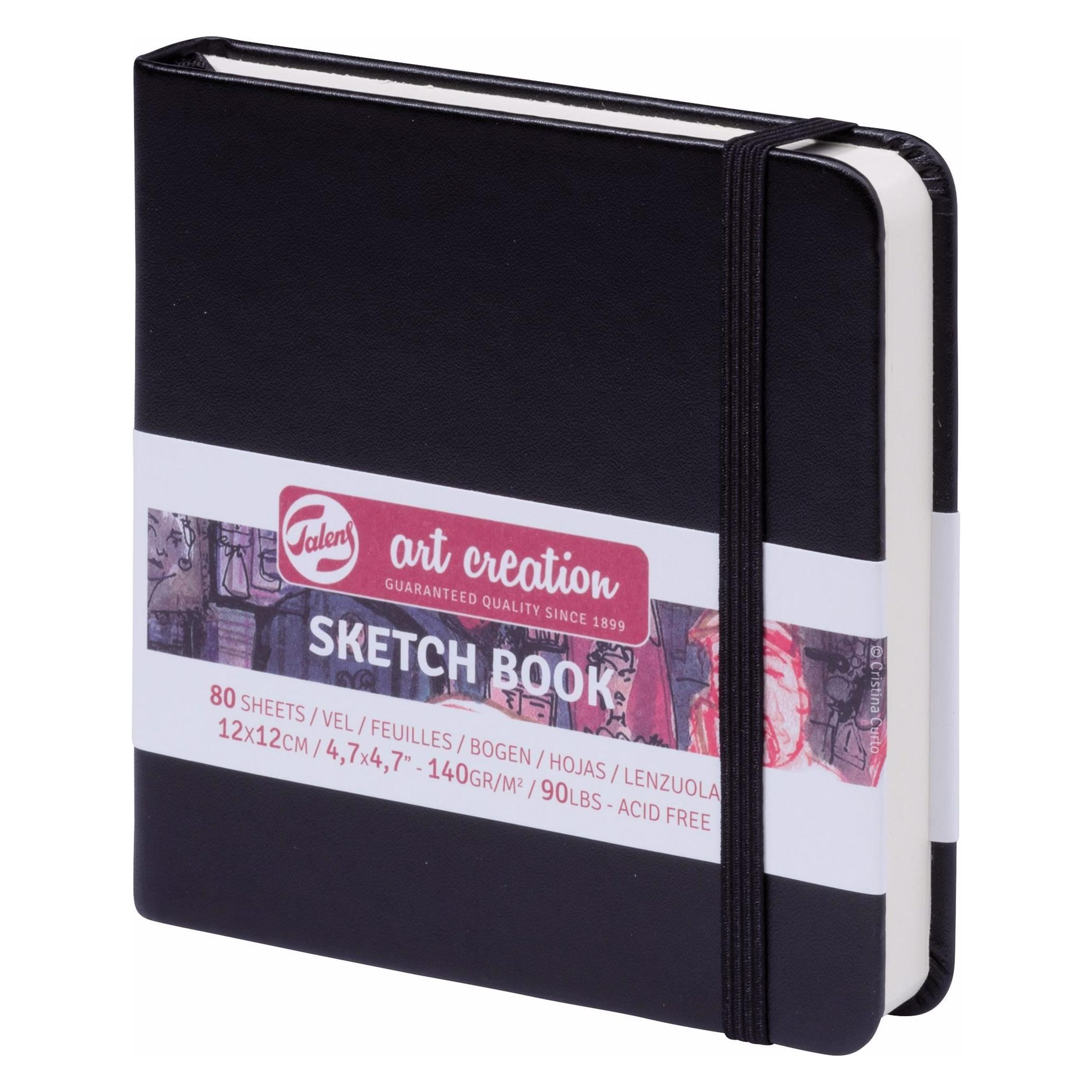 Talens Skizzenbuch (12 x 12 cm, Blanko) (9314004M)