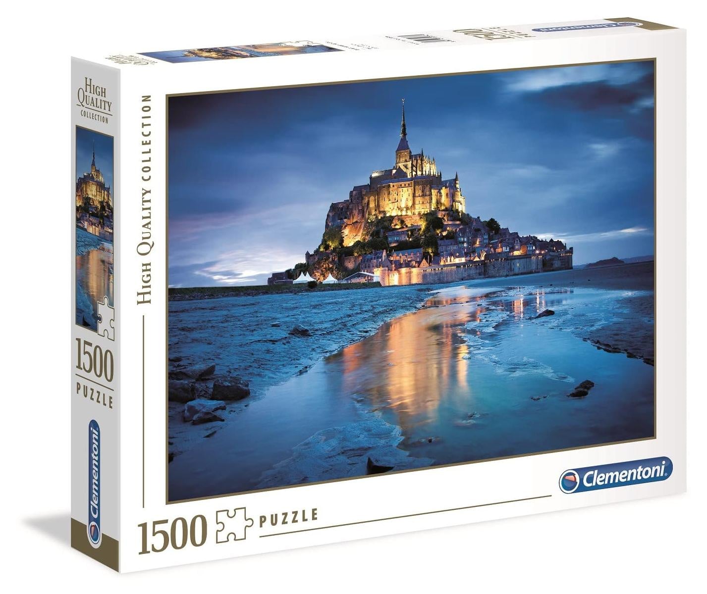 Clementoni Puzzelcollectie Le Mont Saint-Michel 1500 stukjes