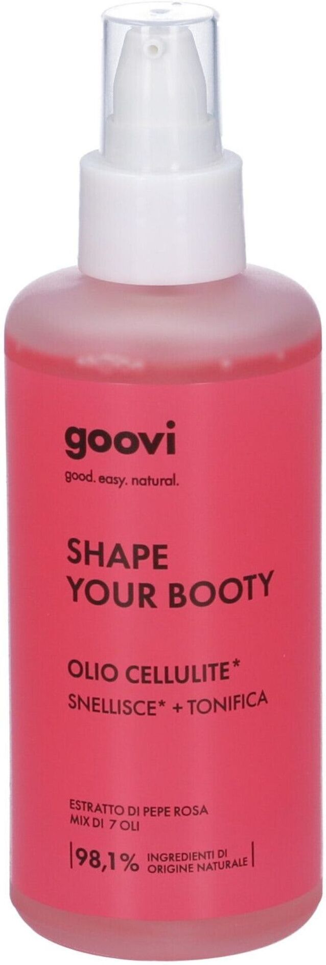 GOOVI Shape Your Booty - Olio Cellulite 200 Ml 