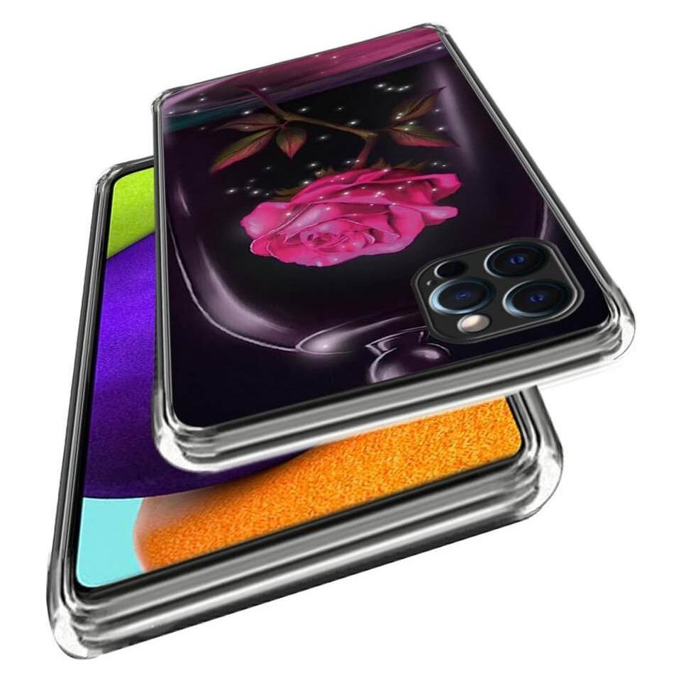 Cover-Discount iPhone 15 Pro - Cover Handyhülle IMD Rose (Apple iPhone 15 Pro) (660177801M)
