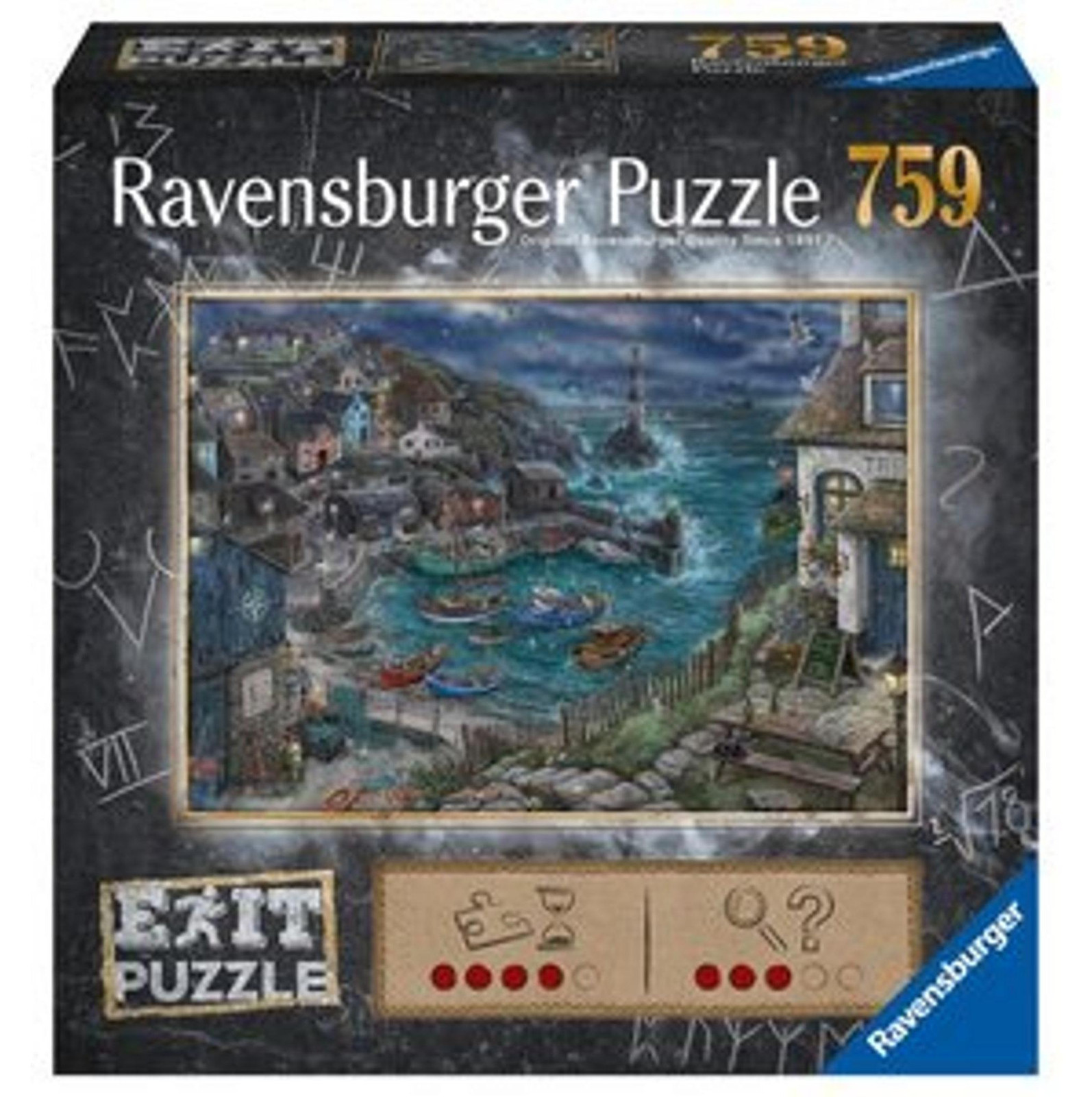 Ravensburger Puzzel Het vissersdorp Ravensburg postcode 17365