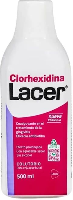 Lacer Clorhexidina Colutório 500 ml