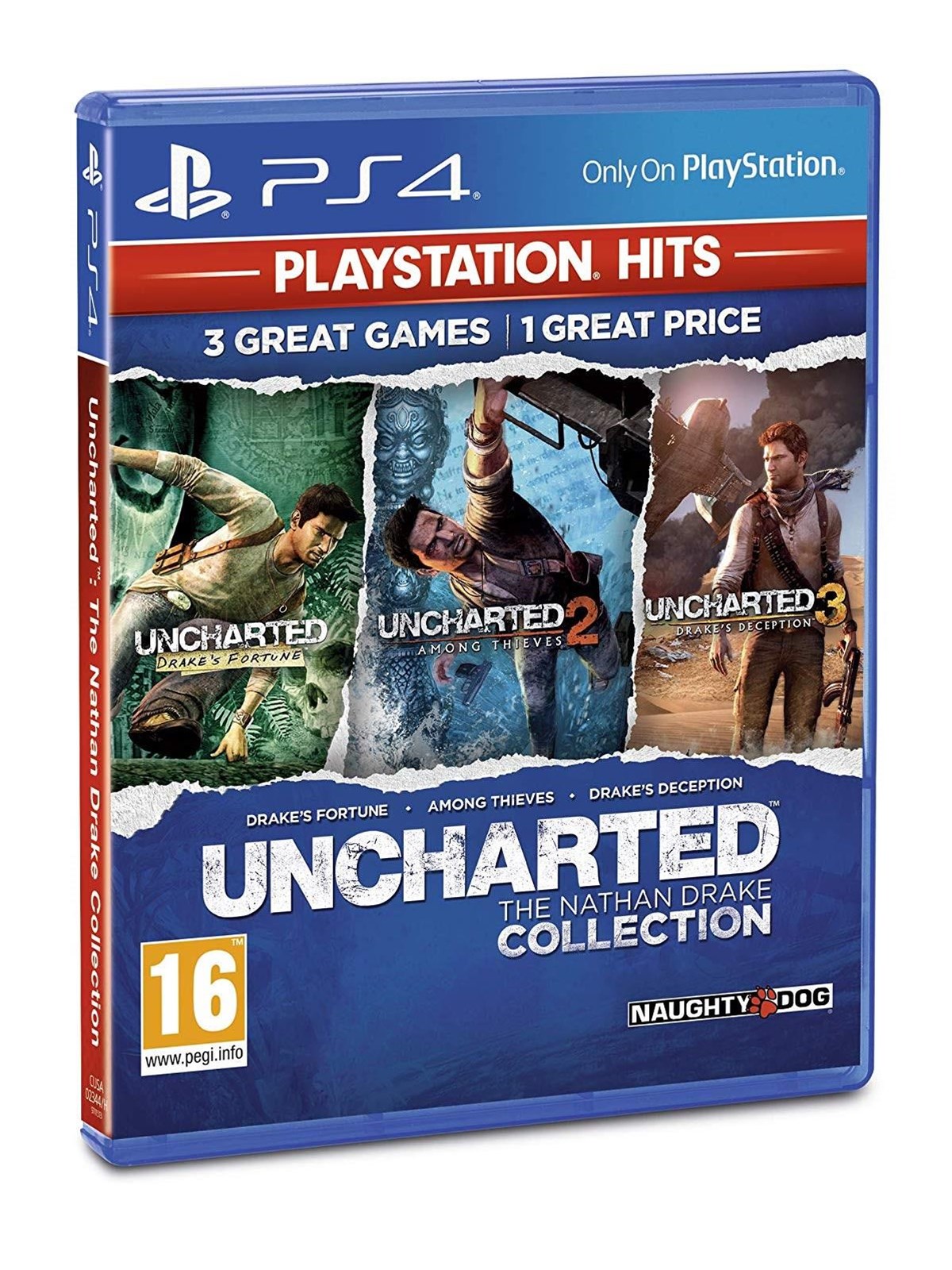 Uncharted: The Nathan Drake Collection (Playstation Hits) - Sony PlayStation 4 - Action - PEGI 16