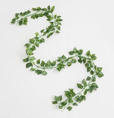 Inspired Finds Artificial Ivy Hanging Garland Realistic Green Vine Decor For Indoor Outdoor Wall Styling golden Vine