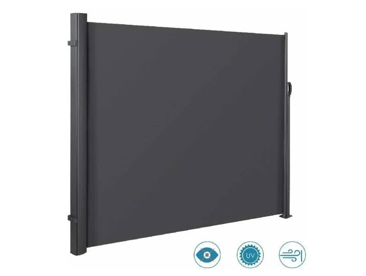 Auvent latéral rétractable, pare-soleil de jardin, diviseur de confidentialité, pont, clôture à vent, hangar de piscine, revêtement en PU