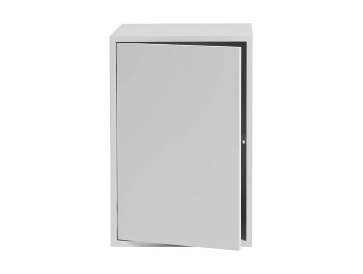 Muuto Système de rangement Stacked avec portes large Grey