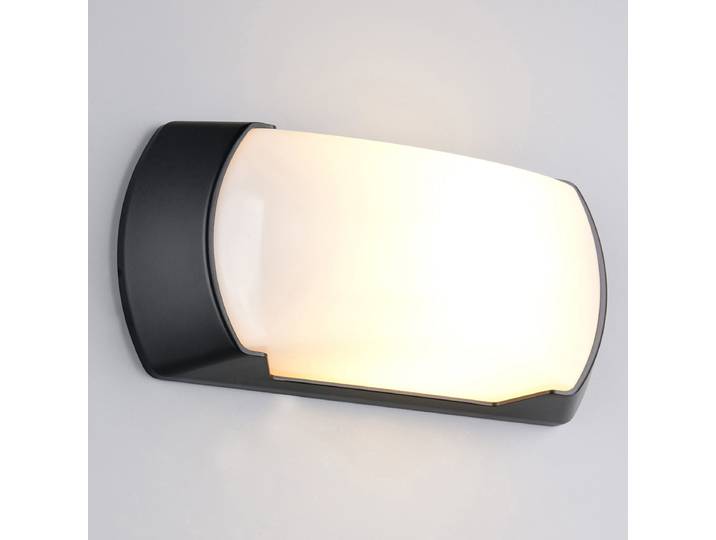 Wandleuchte Cumana 26 x 12 x 9cm Schwarz/Schwarz