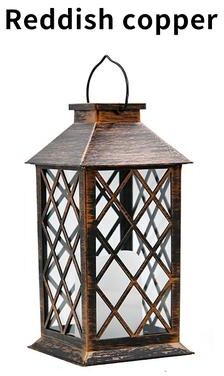 Youfap Market Hanging Atmosphere Solar Lights, Waterproof Solar Lantern For Lawn Landscape, Garden Yard Floor Decor copper