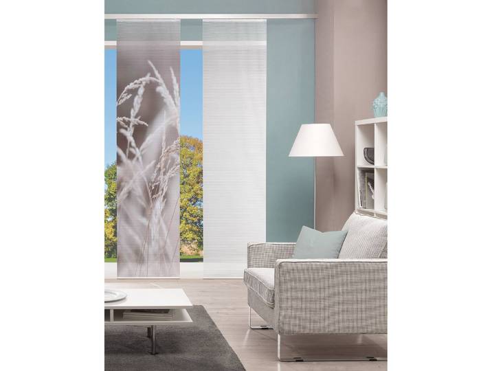 Schiebevorhang Gordo 60 x 260cm Beige