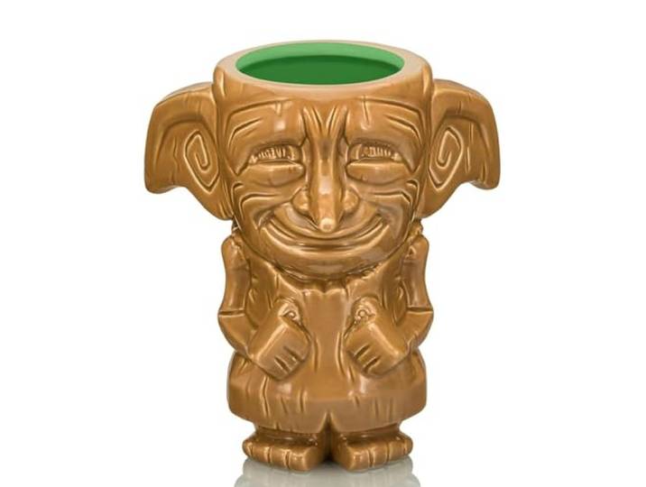 Geeki Tikis Harry Potter Dobby-Keramikbecher, Party-Cocktailbecher für Likör und Getränke, Fassungsvermögen: 370 ml