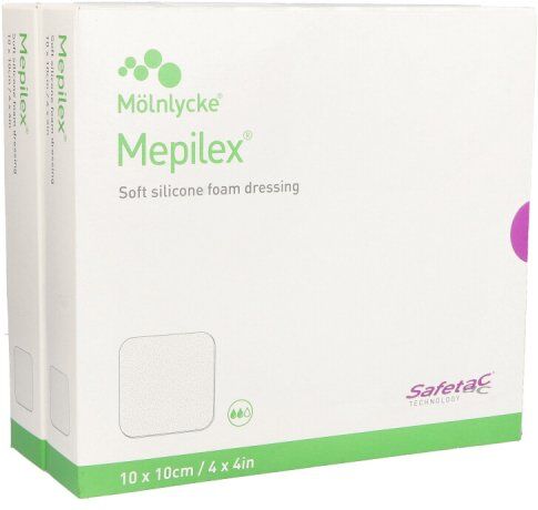 Mepilex 10x10 cm Schaumverband