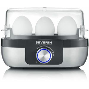 Severin Eierkocher EK 3163, bis 3 Eier, 270W, mit Härtegradeinstellung, silber