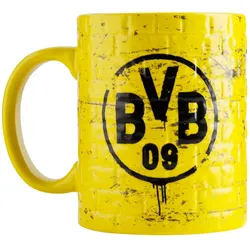 Tasse BVB GELBE WAND - bunt