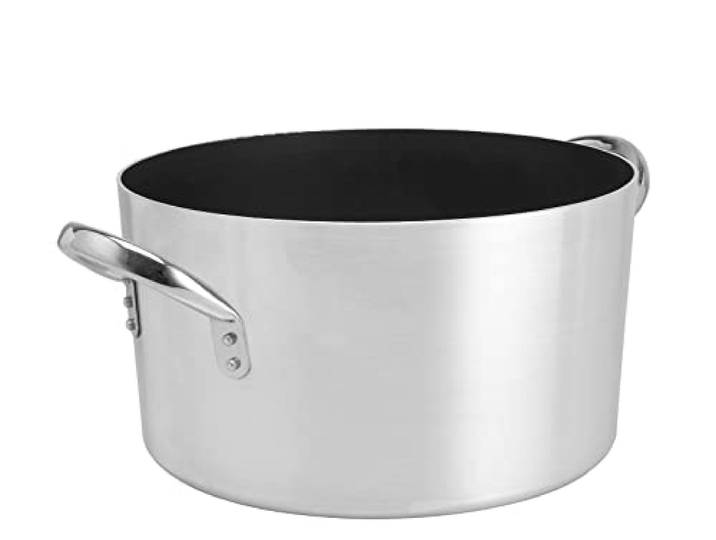 Pardini Platinum Kasserolle Mittel Antihaft, Aluminium, Grau, 36 cm