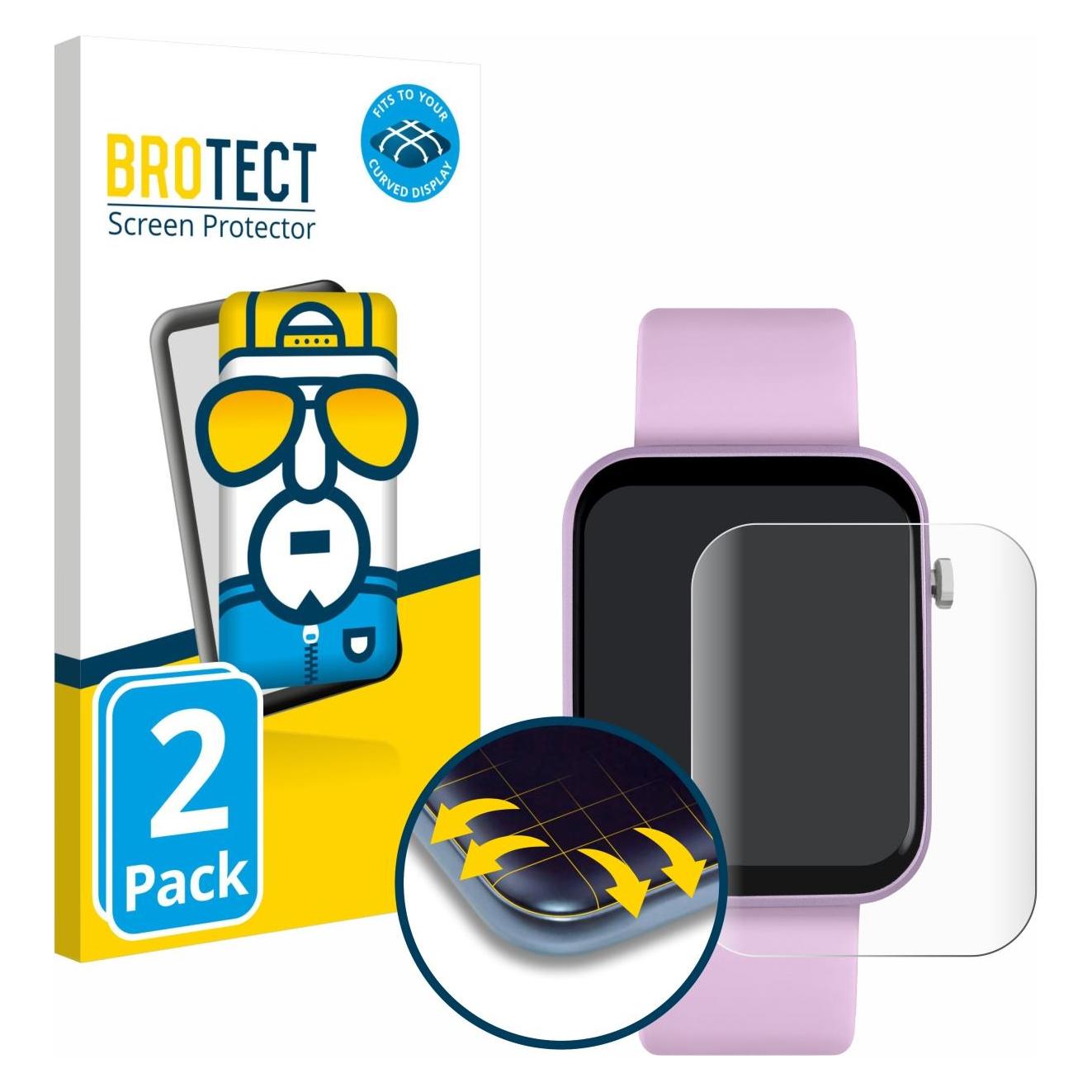 Brotect Fullscreen für Tikkers Series 13 Schutzfolie Displayschutz Folie Klar Transparent (5160201)