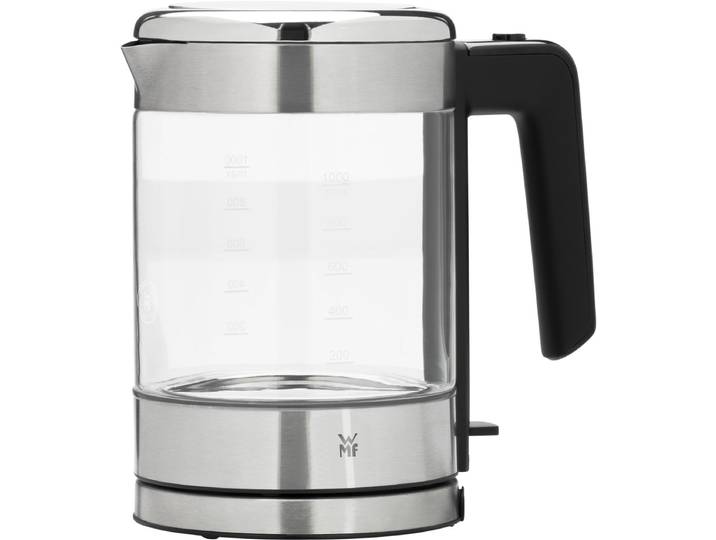 WMF KITCHENminis - Glazen Waterkoker - 1L - Compact - LED-verlichting - BPA-vrij