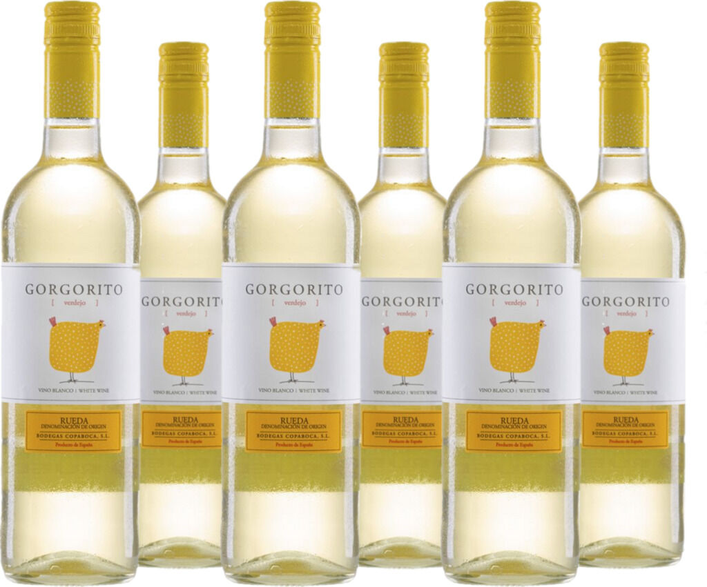 6er Vorteilspaket Gorgorito Verdejo 2025 Bodegas Copaboca