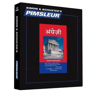 Pimsleur English for Hindi Speakers Level 1 CD: Learn to Speak and Understand English as a Second Language with Pimsleur Language Programs - Pimsleur,