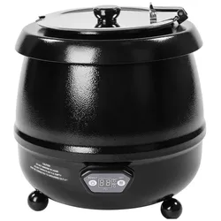 Royal Catering Suppentopf elektrisch - 10 Liter - digital