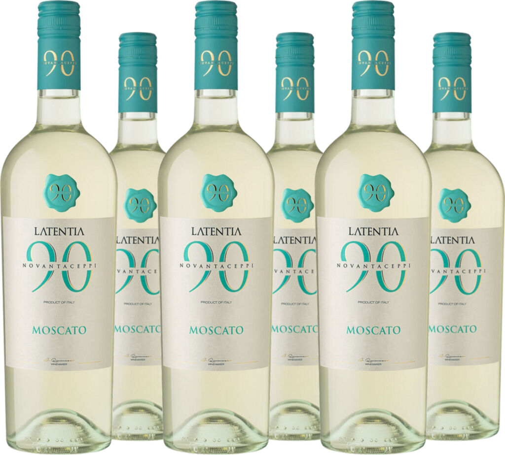 6er Vorteilspaket Moscato 2025 Novantaceppi