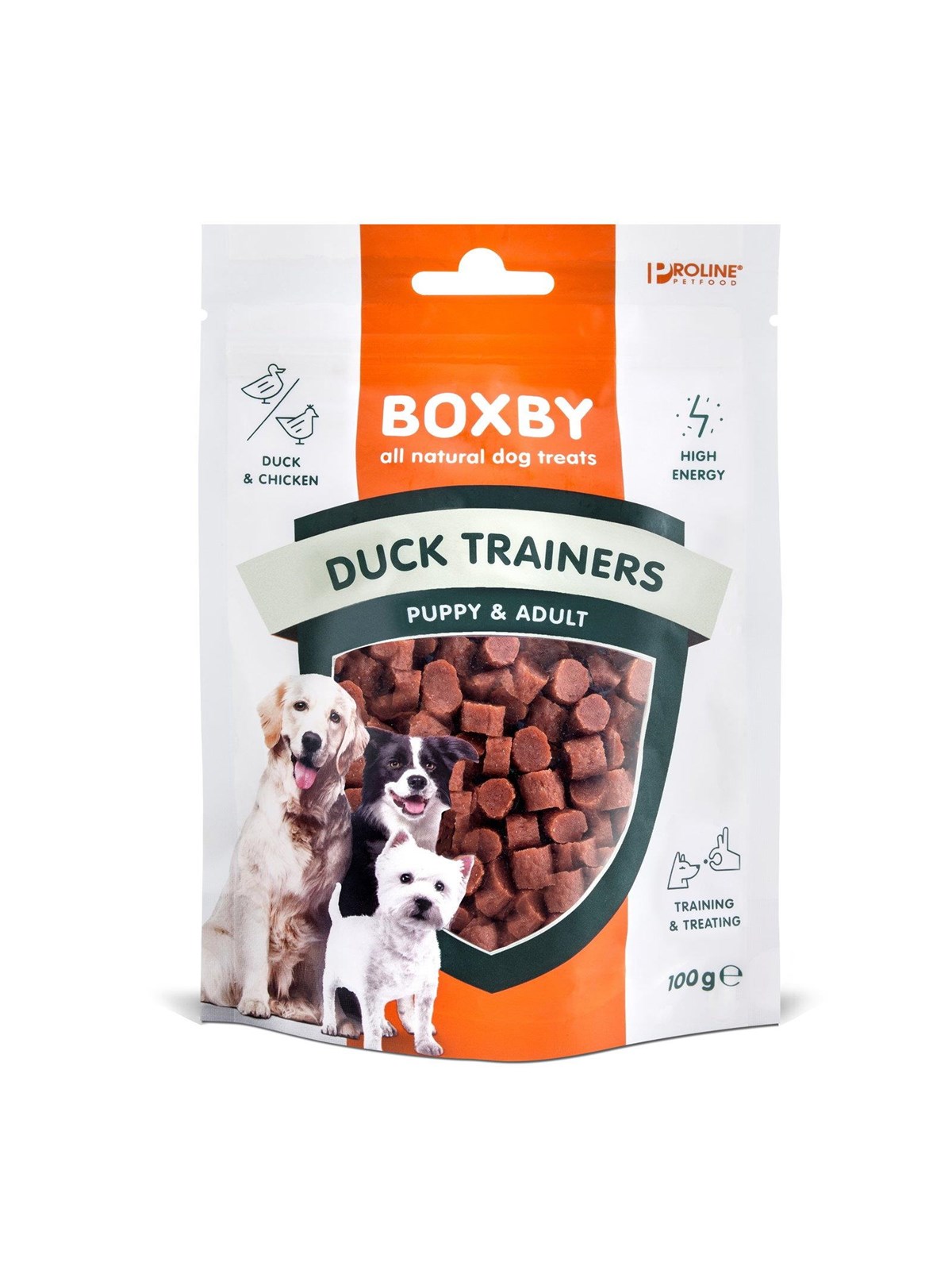 BOXBY Enten Trainer 100g.
