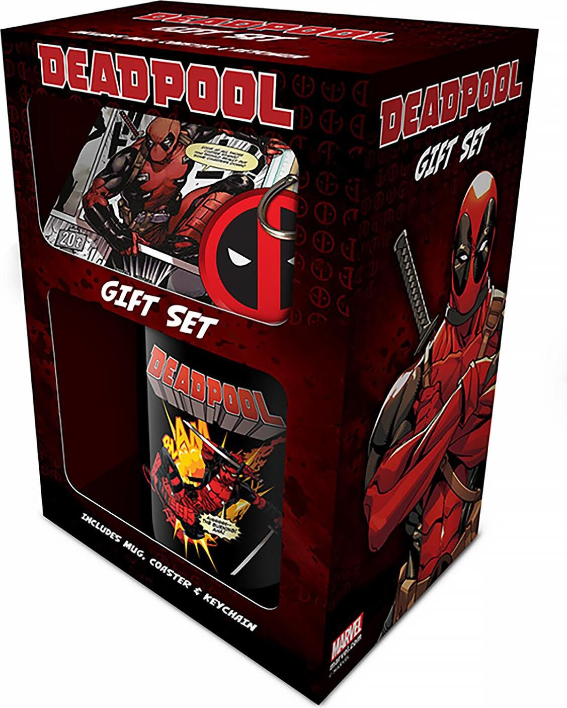 Deadpool cadeauverpakking De Merc met een mond van Pyramid International