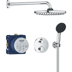 Grohe Precision Thermostat Duschsystem 34883000 Unterputz mit Vitalio Start 250, chrom