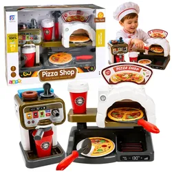 Pizzeria-Set, Pizzaofen, Kaffeemaschine, Zubehör-Shop