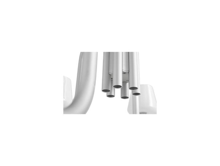 Apollo 745 Kronleuchter Alu/White Opal - HAY - Wohnzimmer - Aluminium