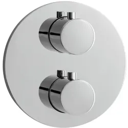Herzbach Design new Fertigmontageset 11.503055.1.01 Unterputz-Brause-Thermostat round, chrom