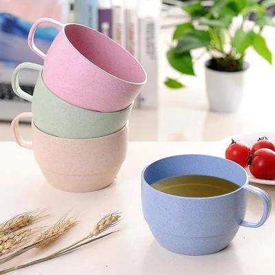 Market Central Reusable Wheat Straw Cup For Drinks Travel And Bathroom Use Reusable Wheat Straw Cup For Drinks Travel And Bathroom Use