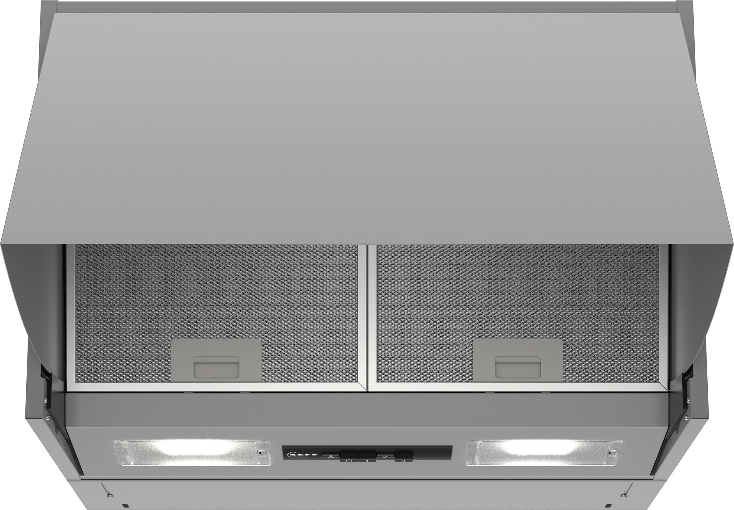 Neff DMAC641X Abluft/Umluft Dunstabzugshaube/Esse Wand 57 cm (Silber) D64MAC1X0
