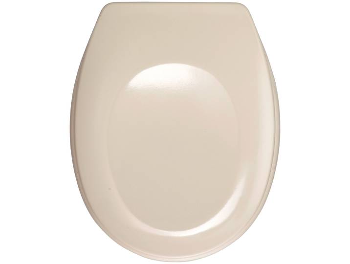 WC-Sitz WENKO Bergamo , beige, Duroplast, WC-Sitze, WC-Sitz