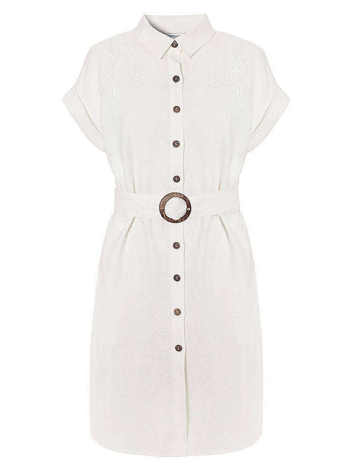 TATUUM Kleid in Creme - 38