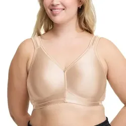 Swegmark BH Shine Soft Bra Moulded Cups Beige Polyamid D 100 Damen