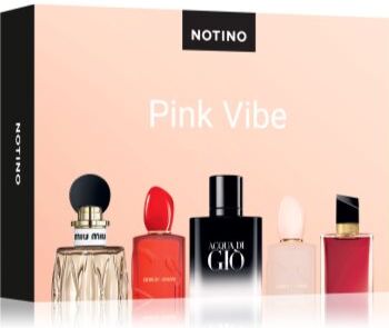 Beauty Discovery Box Notino Pink Vibe conjunto unissexo . Discovery Box Notino Pink Vibe