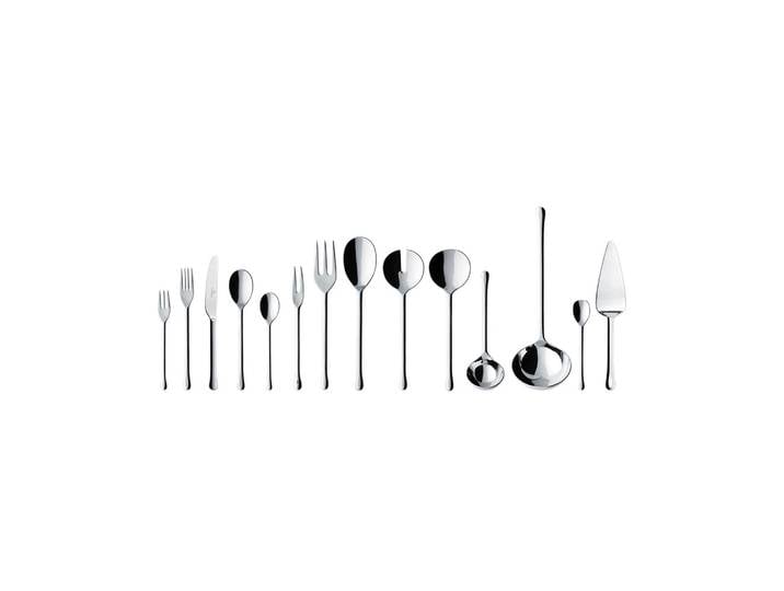 Besteck-Set VILLEROY & BOCH Tafelbesteck Udine 70er Set silber , silber, Essbesteck-Sets