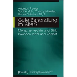 Gute Behandlung im Alter?, Fachbücher von Andreas Klotz Frewer