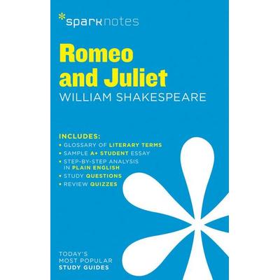 Romeo and Juliet Sparknotes Literature Guide, Taschenbuch von Sparknotes,William Shakespeare, Spark publishing group, 978-1-4114-6963-1
